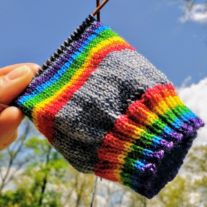 Self-Striping Yarn
