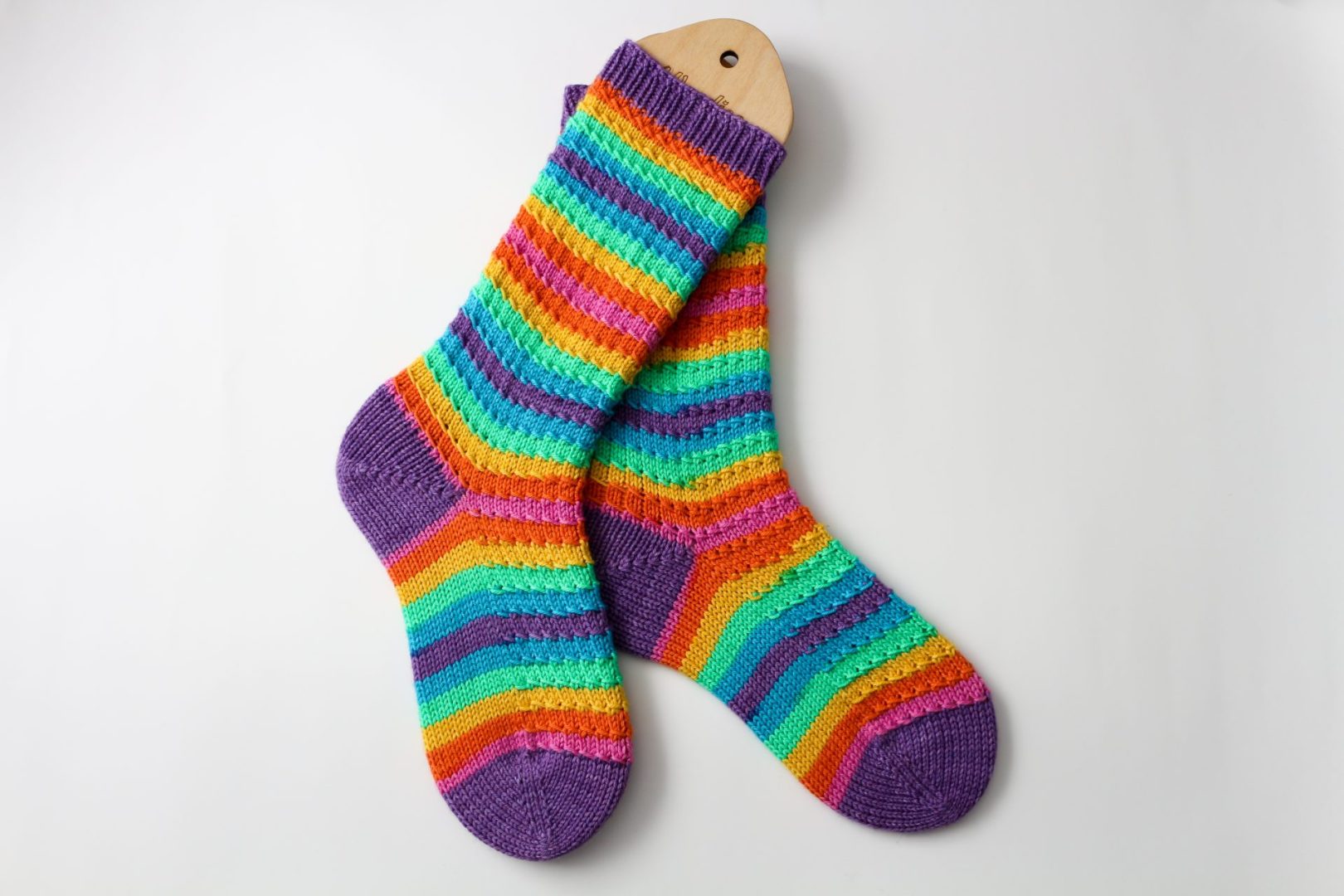 Joy Hand Dyed Self Striping Sock Yarn 